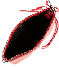 REBECCA MINKOFF Darren Top Zip Turnlock Crossbody Bag
