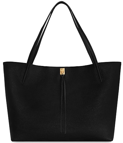 REBECCA MINKOFF Darren Unlined Leather Tote Bag