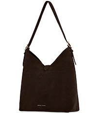 REBECCA MINKOFF Megan Mini Suede Hobo Bag