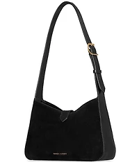REBECCA MINKOFF Megan Small Suede Shoulder Bag