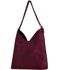 REBECCA MINKOFF Megan Suede Hobo Tote Bag