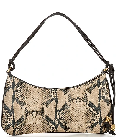 REBECCA MINKOFF Reina Snake Embossed Shoulder Bag