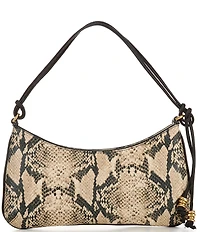 REBECCA MINKOFF Reina Snake Embossed Shoulder Bag