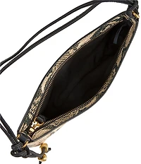REBECCA MINKOFF Reina Snake Embossed Shoulder Bag