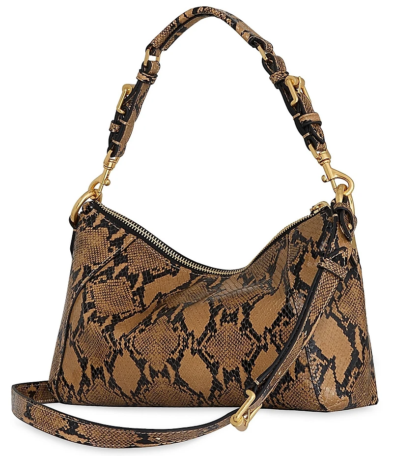 REBECCA MINKOFF Rivington Snake Small Shoulder Bag