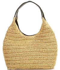 REBECCA MINKOFF Darren Straw Resort Carrysome Shoulder Bag