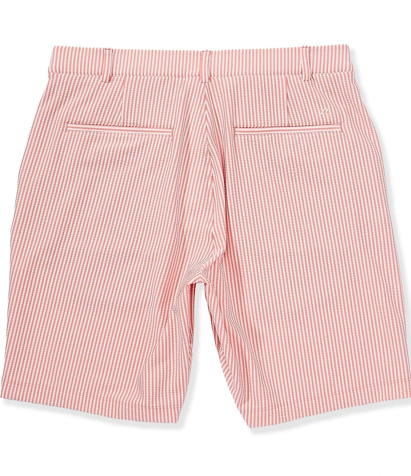 Redvanly Seersucker 9#double; Inseam Becker Shorts