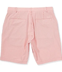 Redvanly Seersucker 9#double; Inseam Becker Shorts