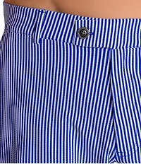 Redvanly Seersucker 9#double; Inseam Becker Shorts