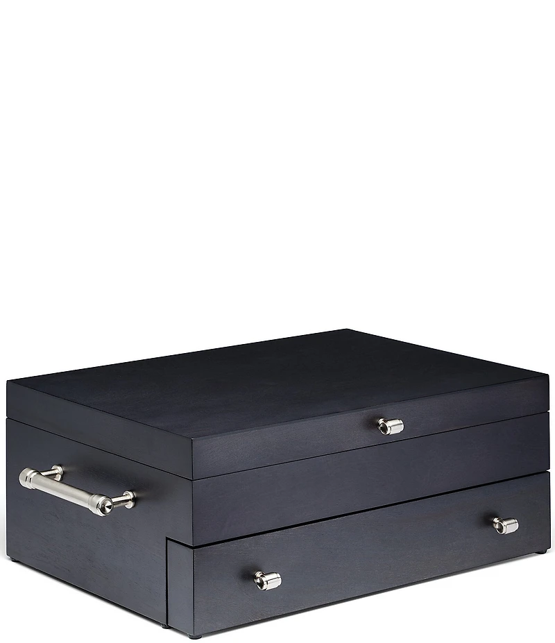 Reed & Barton Charcoal Flatware Chest