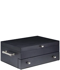 Reed & Barton Charcoal Flatware Chest