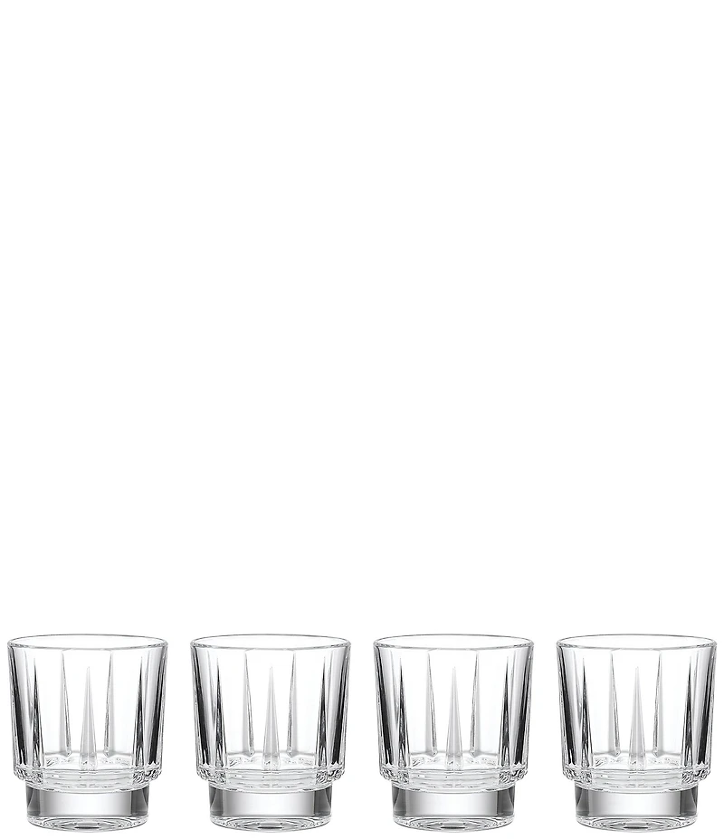 Reed & Barton Estate Double Old Fashion Glasses, Set of 4