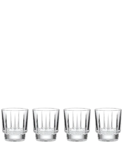 Reed & Barton Estate Double Old Fashion Glasses, Set of 4