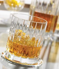 Reed & Barton Soho Crystal 4-Piece Double Old Fashioned Glass Set