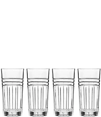 Reed & Barton Tempo Highball Glasses, Set of 4