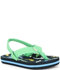 Reef Boys' Shark Little Ahi Flip Flops (Toddler)
