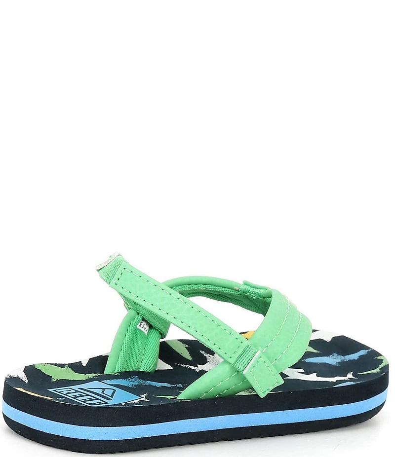Reef Boys' Shark Little Ahi Flip Flops (Infant)