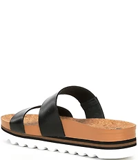 Reef Women's Cushion Bounce Vista Hi Two-Banded Platform Slides