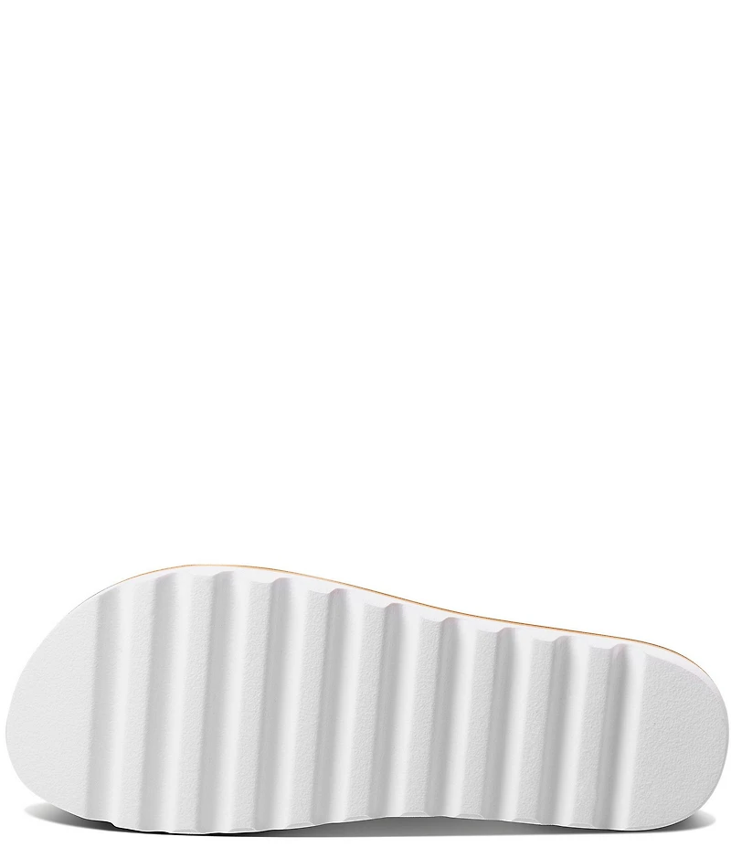 Reef Women's Cushion Bounce Vista Hi Two-Banded Platform Slides