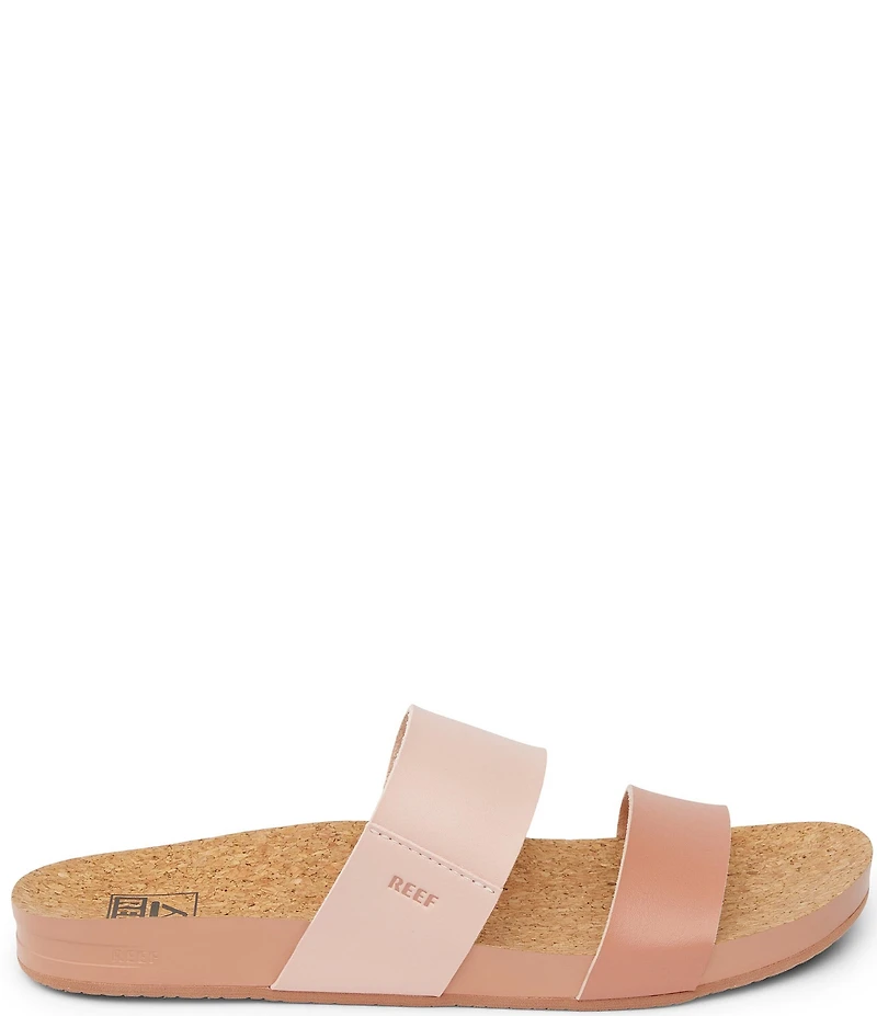 Reef Women's Cushion Bounce Vista Double Strap Slide Sandals