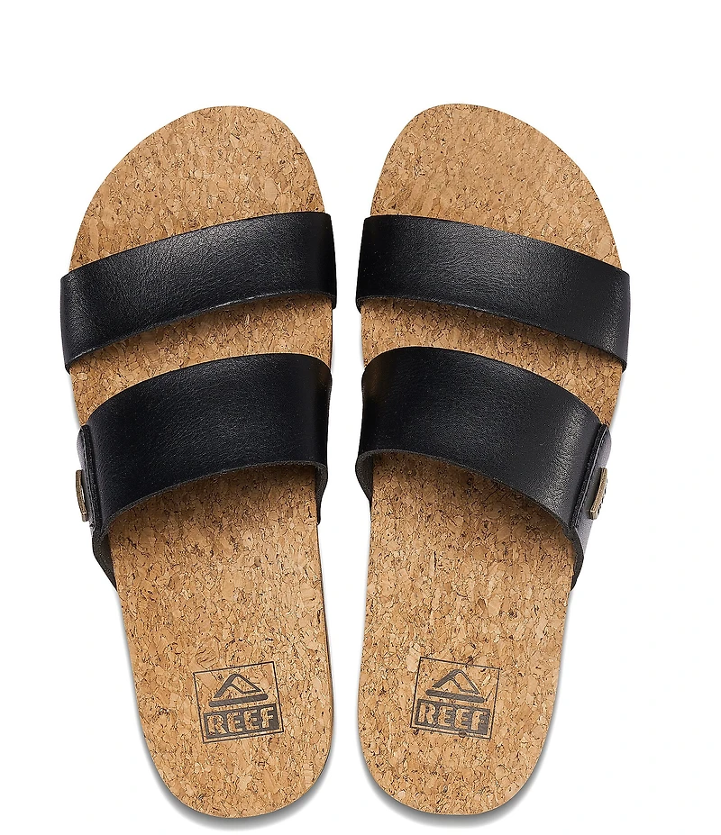 Reef Women's Cushion Vista Higher Platform Slide Sandals