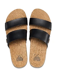 Reef Women's Cushion Vista Higher Platform Slide Sandals