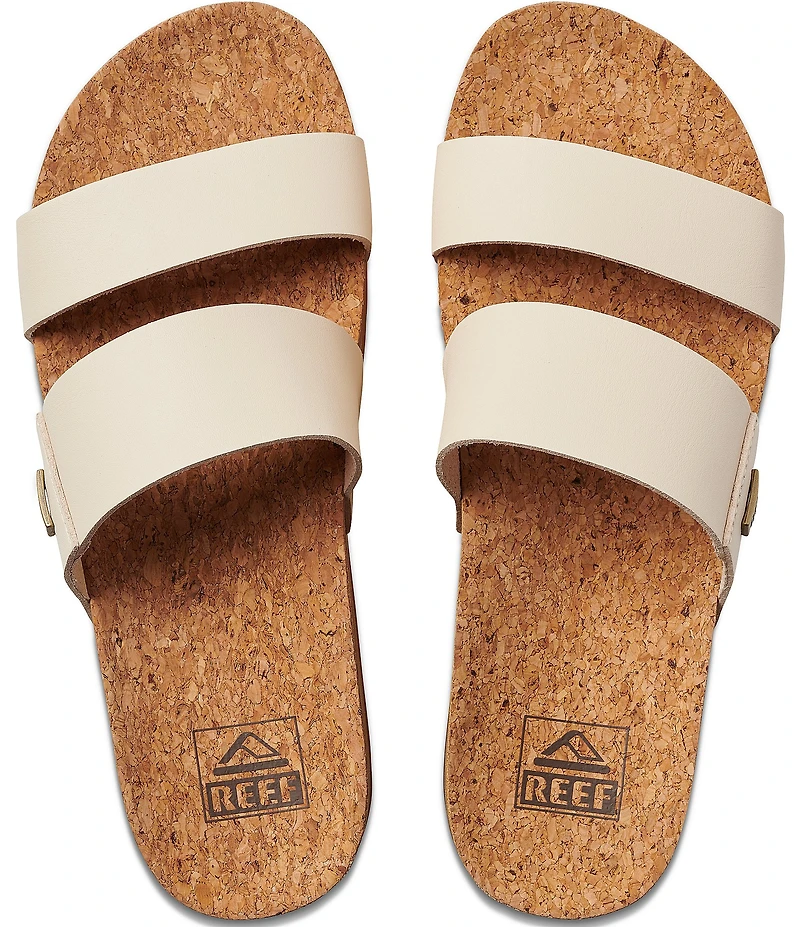 Reef Women's Cushion Vista Higher Platform Slide Sandals