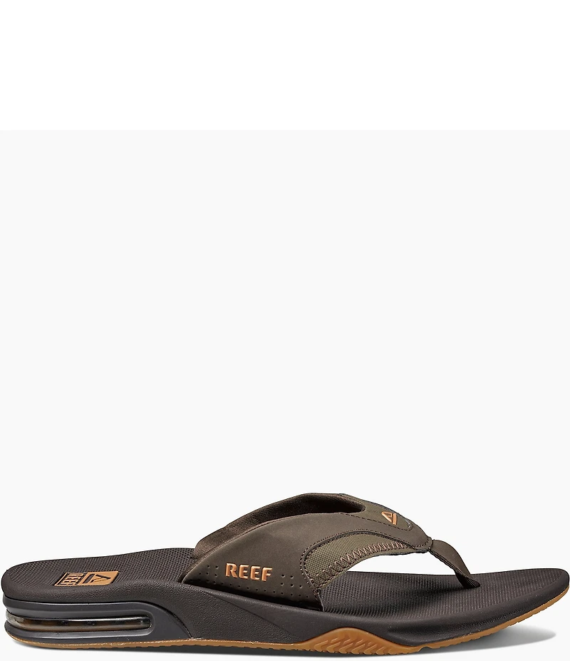 Reef Men's Fanning Bottle Opener Thong Sandals