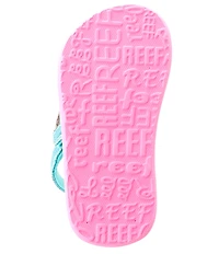 Reef Girls' Ahi Love Rainbow Flip-Flops (Infant)