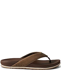 REEF Men's Cushion Bonzer Leather Flip Flops