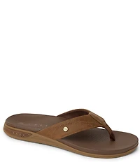 Reef Men's Phantom Lux Leather Flip Flops
