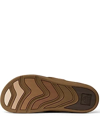 Reef Men's Phantom Lux Leather Flip Flops