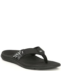 Reef Women's Santa Ana Vegan Leather Flip Flops