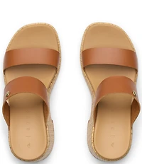 Reef Sunset Ibiza Two Strap Platform Wedge Slide Sandals