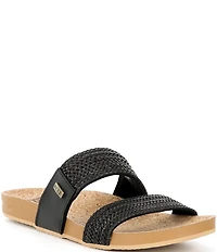 Reef Women's Vista Braid II Slide Sandals