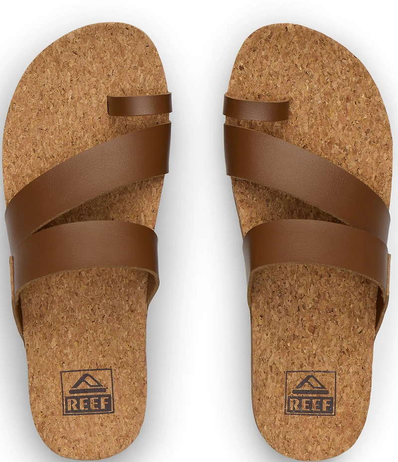 Reef Vista Hi Layla Toe Ring Platform Sandals