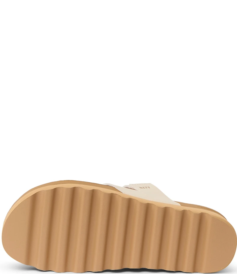 Reef Vista Hi Layla Toe Ring Platform Sandals