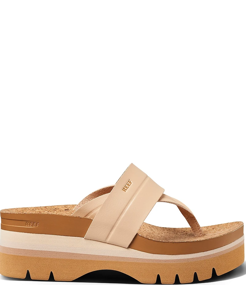 Reef Women's Vista Higher Lennox Platform Thong Sandals