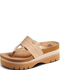 Reef Women's Vista Higher Lennox Platform Thong Sandals