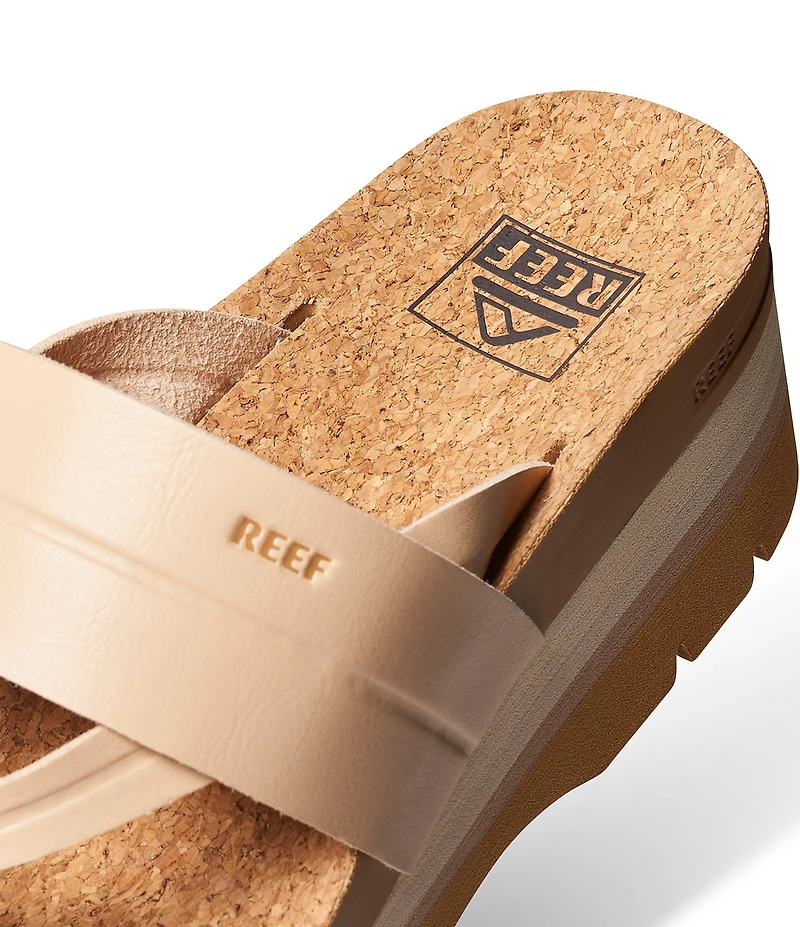 Reef Women's Vista Higher Lennox Platform Thong Sandals