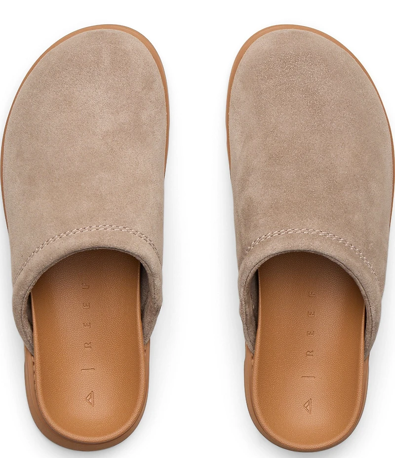 Reef Vista Luxe Mariana Suede Clogs