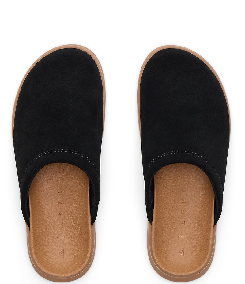 Reef Vista Luxe Mariana Suede Clogs