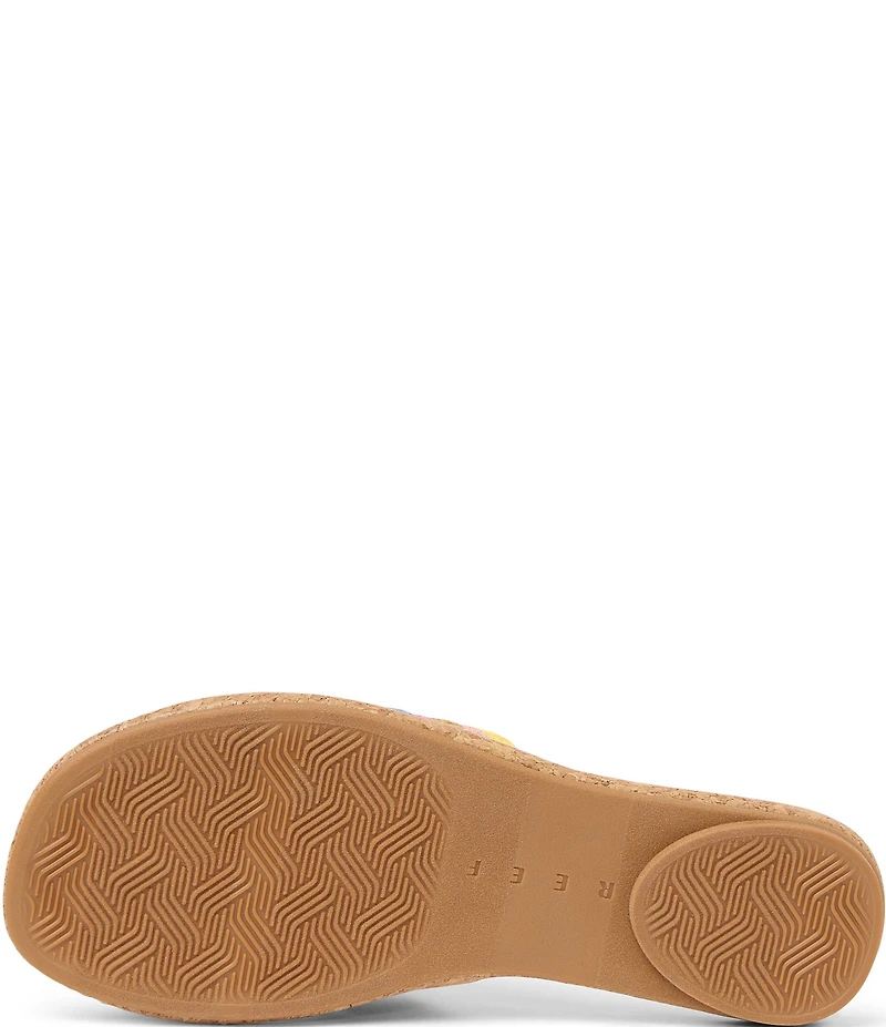 Reef Willow Paisley Woven Slide Sandals