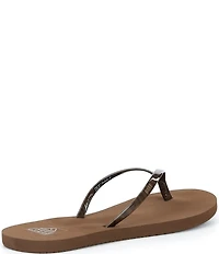 Reef Women's Bliss Nights Striped Flip Flop Sandals