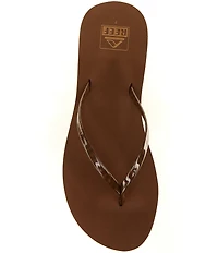 Reef Women's Bliss Nights Striped Flip Flop Sandals