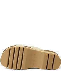 Reef Women's Cushion Vista Higher Platform Slide Sandals