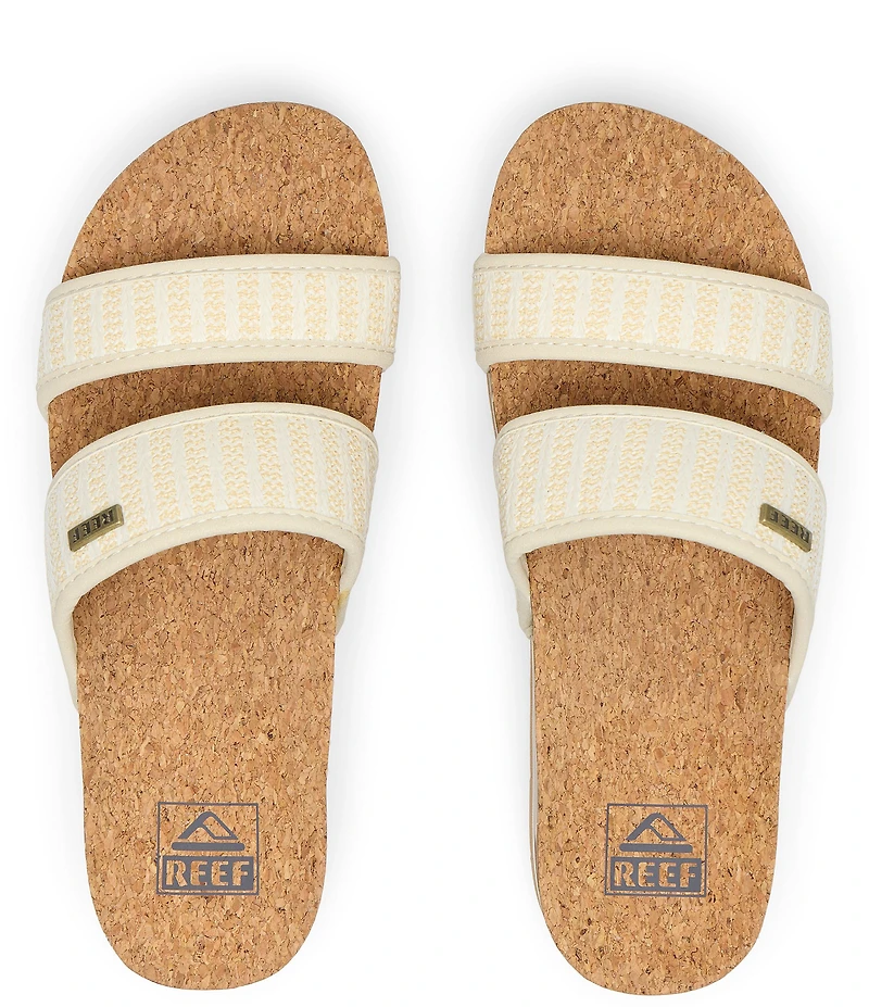 Reef Women's Cushion Vista Higher Platform Slide Sandals