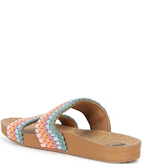 Reef Women's Cushion Vista Rainbow Slide Sandals