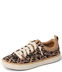 Reef Women's Lay Day Lite Leopard Print Knit Sneakers