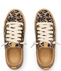 Reef Women's Lay Day Lite Leopard Print Knit Sneakers